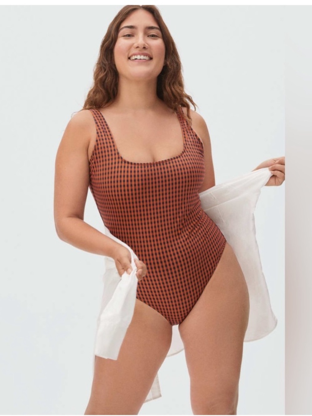 Everlane -The Square-Neck One Piece Swimsuit Size XS